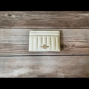 Coach Card Case with Quilting